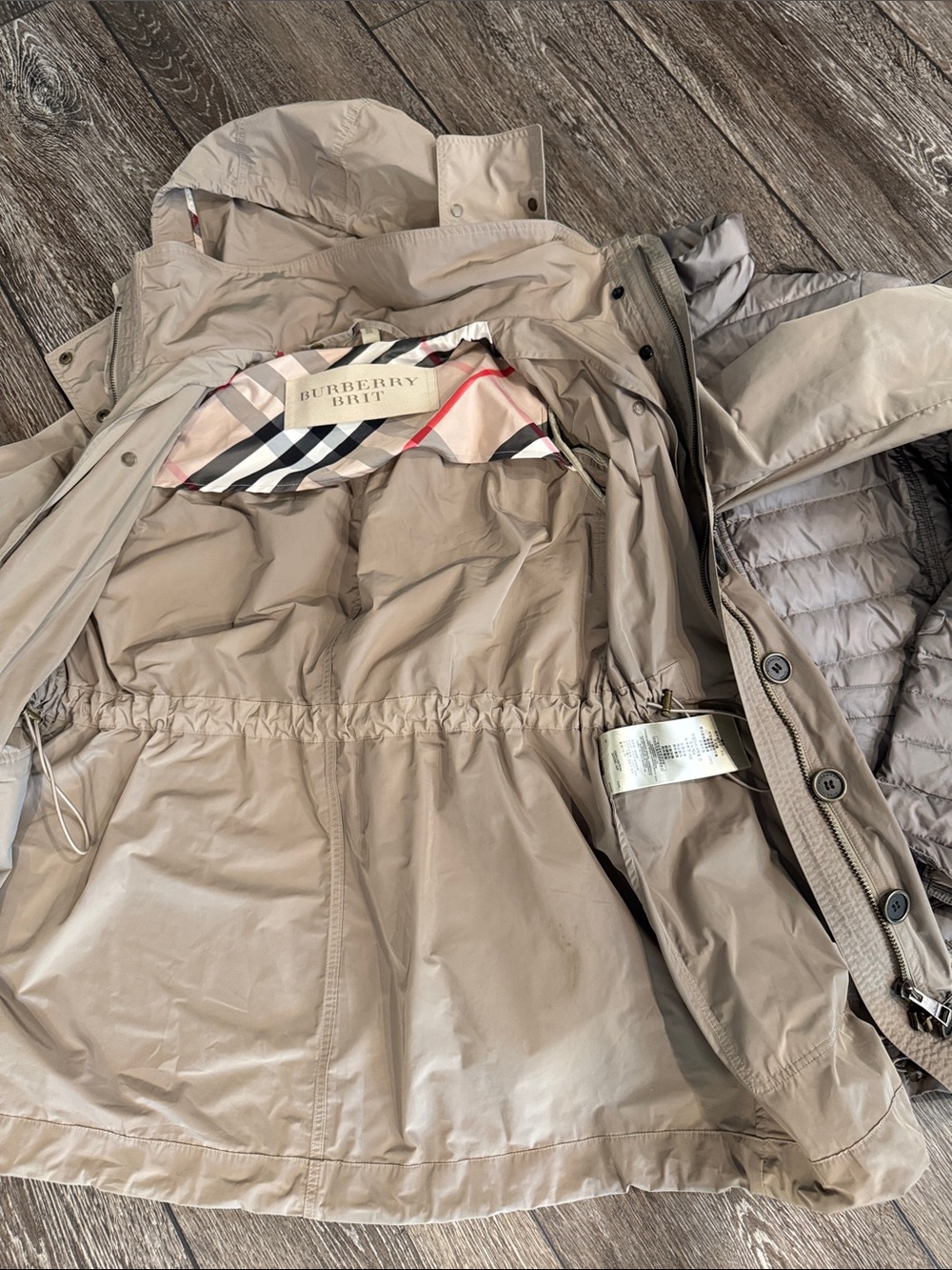 Authentic Burberry Brit Quilted Jacket - Picture 16 of 16